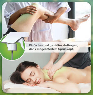 Glastiegel mit Magnesiumprodukt auf dunklem Hintergrund