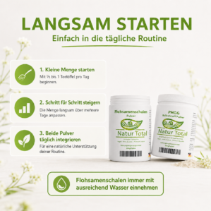 Darm-Balance Starter Duo – Flohsamenschalen + PHGG – 2 x 250 g
