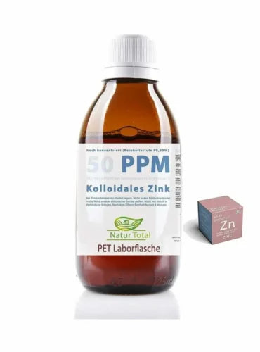 Natur Total Kolloidales Zink 50 ppm – Produktbild