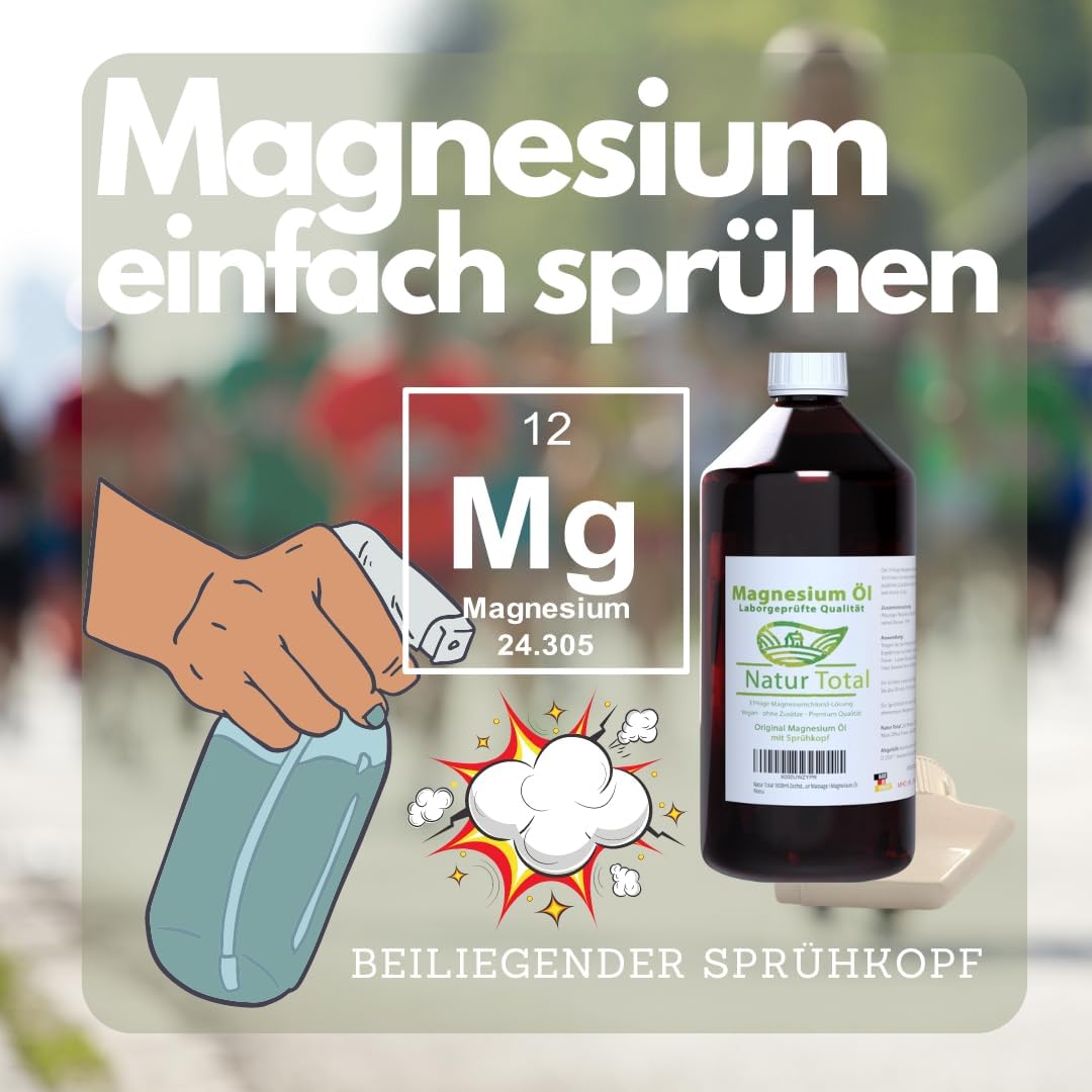 Natur Total Zechstein Magnesium Oil – 1000 ml Spray