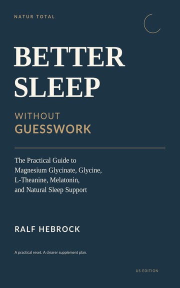 Better Sleep Without Guesswork – English book cover by Ralf Hebrock
