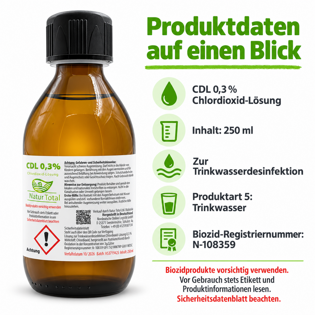 Natur Total CDL 0,3 % – Produktdaten PT 5 und N-108359