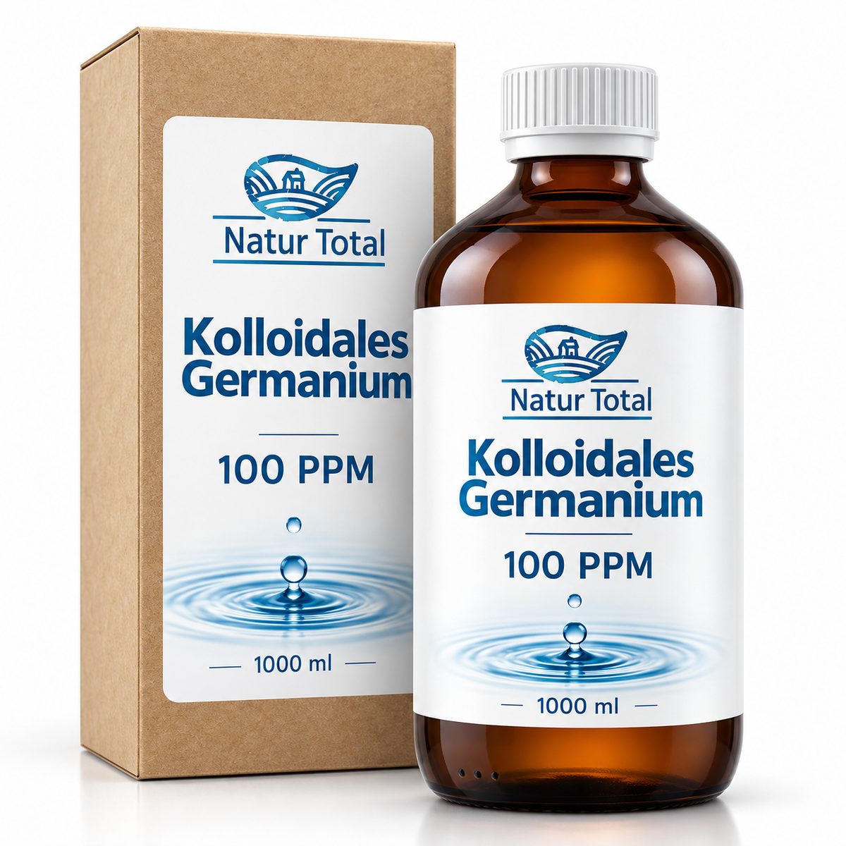 Natur Total Kolloidales Germanium 100 ppm – 1000 ml
