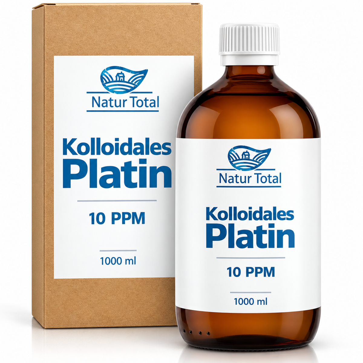 Natur Total Kolloidales Platin 10 ppm – 1000 ml