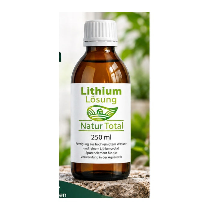Natur Total Lithium-Lösung für Aquaristik 0,5 mg/ml – 250 ml