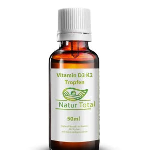 Natur Total Vitamin D3 + K2 (MK-7) – 1,000 IU
