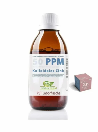 Kolloidales Zink 50 PPM hoch konzentriert