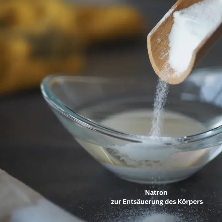 Natron zur Entsäuerung des Körpers
