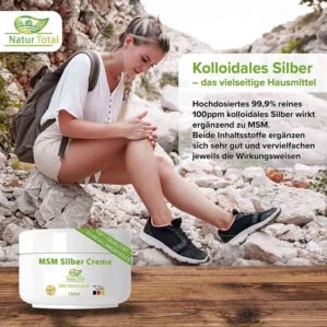 Natur Total MSM Silber Creme -