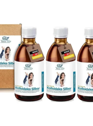 Natur Total Kolloidales Silber 100 PPM – Hochwertiges Silberwasser für höchste Ansprüche Das kolloidale Silber von Natur Total überzeugt durch herausragende Qualität, wissenschaftliche Präzision und strenge Herstellungsrichtlinien. Mit einem Silbergehalt von 100 PPM und einer einzigartigen Kombination aus reinstem Wasser und reinem Silber ist dieses Produkt die ideale Wahl für alle, die auf höchste Reinheit und Effektivität Wert legen.