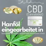 Hanföl Creme CB ÖL: 150ml Hanf Öl eingearbeitet in eine Basiscreme