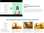 Natur Total Spermidin 120 Kapseln, hochdosierte, vegane Spermidine-Kapseln Weizenkeimextrakt