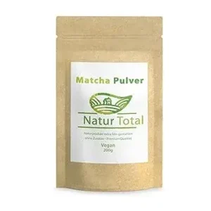 Natur Total Matcha Tee Pulver 200g, Matchapulver, Green tea powder. Grünteepulver