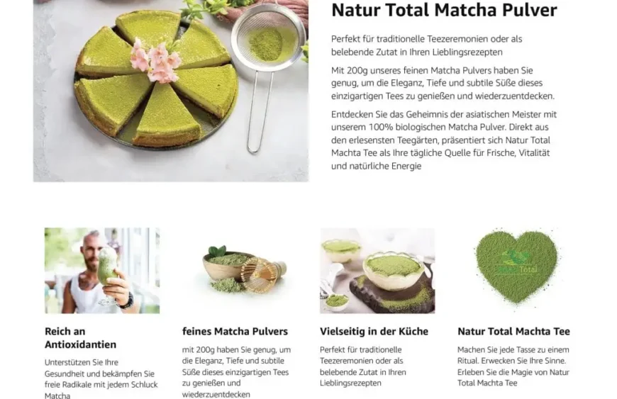 Matcha Tee Rezepte