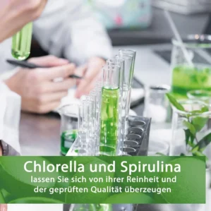 Naturtotal Chlorella und Spirlina 400 Tabs schongetrocknete Rohkostqualität