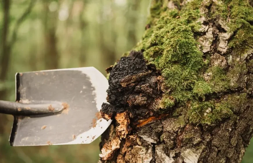 Wo wächst Chaga Pilz?