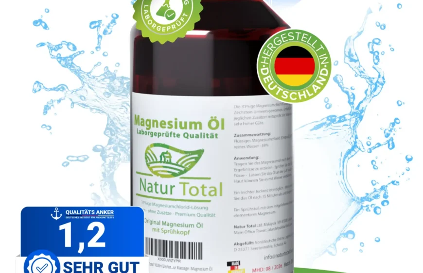 Magnesiumöl - die geheime Waffe für eine gesunde Stoffwechselbilanz