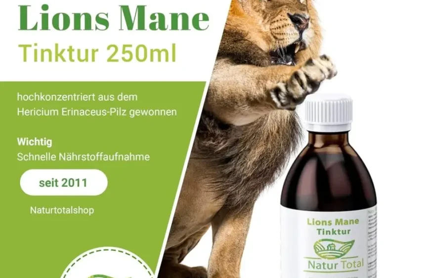 Lions Mane Vitalpilz Tinktur