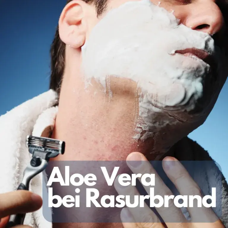 Aloe Vera bei Rasurbrand
