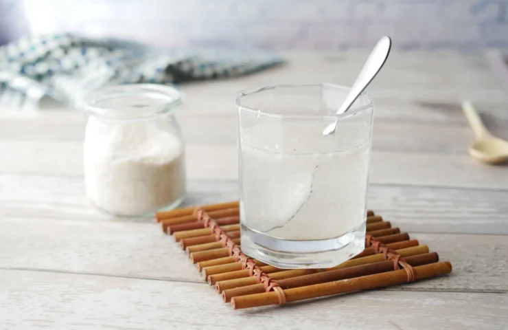 flohsamenschalen in joghurt quellen lassen