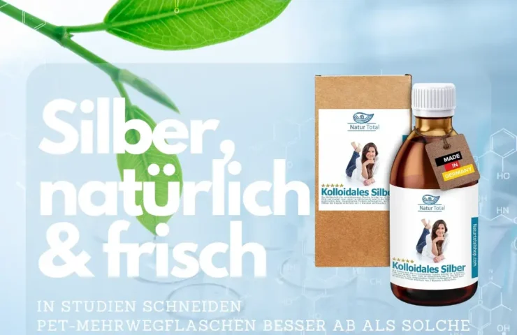 kolloidalem Silber für Ihre Haut