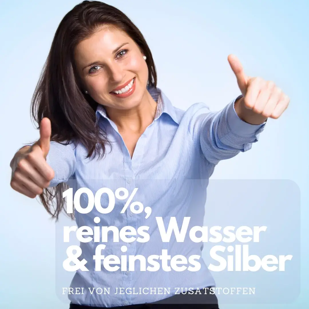 Kolloidales Silber als Augentropfen für Menschen