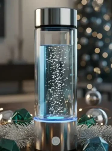 Wasserstoff-Wasser zu Weihnachten? Besser als du denkst. Die Wasserstoff-Wasserflasche von Natur Total ist das perfekte Geschenk für alle, die