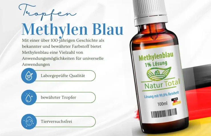 Methylblau 1% für Aquarien: