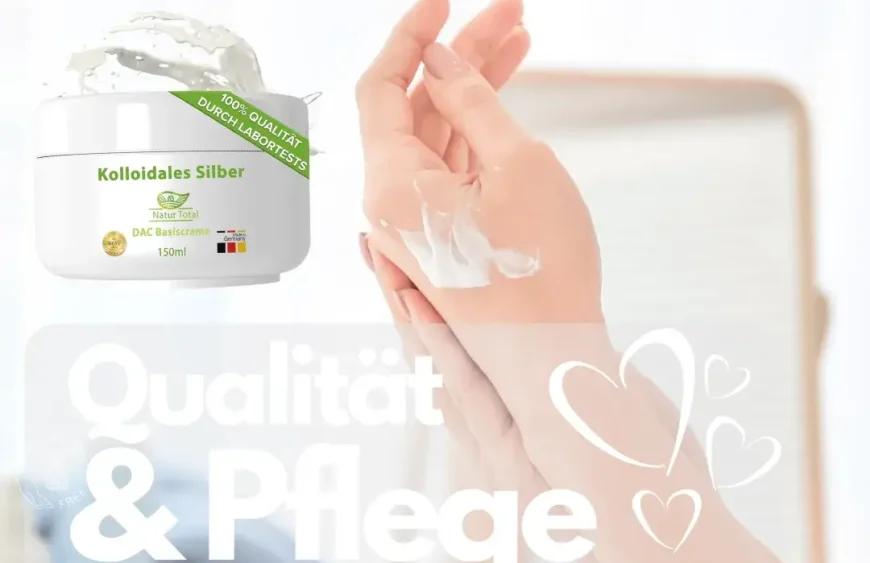 Kolloidale Silber Creme – Natürlich gepflegte Haut mit der Kraft von kolloidalem Silber