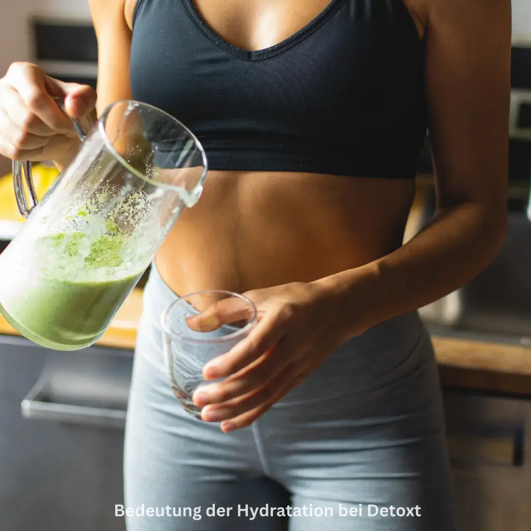 Bedeutung der Hydratation bei Detox