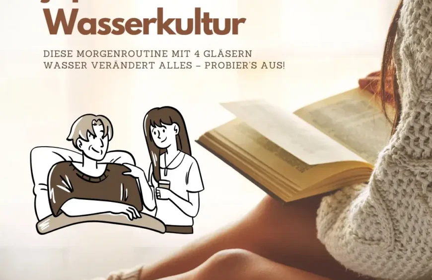 Diese Morgenroutine mit 4 Gläsern Wasser verändert alles - Japanische Wasserkur