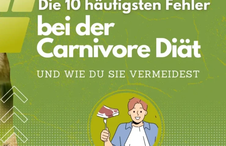 Die 10 häufigsten Fehler bei der Carnivore-Diät – und wie du sie vermeidest! Hallo Freunde, hier sind die 10 entscheidenden Fehler, die über 90 % der Carnivore Diäten ruinieren können. Erfahre wie man diese Fehler vermeidet, um die größtmöglichen Vorteile aus der Carnivore-Diät zu ziehen.