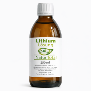 Natur Total Lithium Orotate Lösung 250ml Braunglasflasche