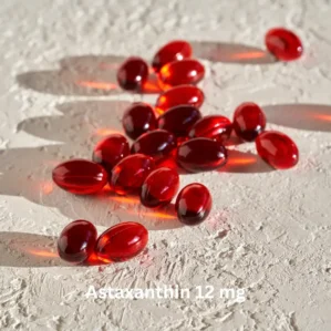 Astaxanthine 12 mg de Natur Total – puissant antioxydant pour la protection cellulaire, le système immunitaire, l'anti-âge et plus encore. 90 capsules molles. Découvrez maintenant !