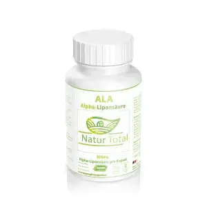 Natur Total Alpha-Liponsäure 300 mg – 120 Softgel-Kapseln