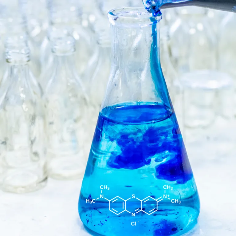 Methylenblau Lösung ausführlich erklärt: Anwendungen, Geschichte und Bedeutung in Forschung & Labor. Wissenschaftlich fundiert & leicht verständlich.