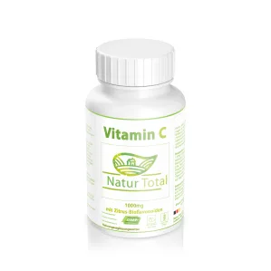 Vitamin C 1000 mg mit Zitrus‑Bioflavonoiden & verzögerter Freisetzung – Ihre starke Ergänzung für Immunsystem & Zellschutz