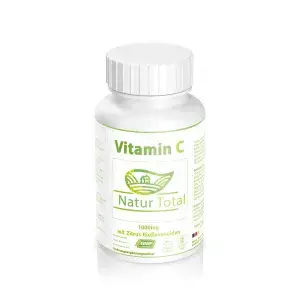 Vitamin C mit Zitrus‑Bioflavonoiden 1000 mg Tabletten mit verzögerter Freisetzung