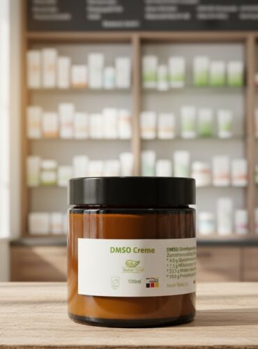 DMSO Creme Glastiegel natur total b