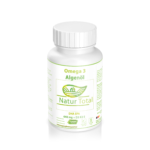Natur Total Veganes Omega 3 Algenöl 640 mg + D3 K2 E | DHA EPA