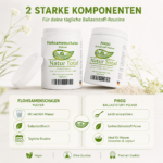 Darm-Balance Starter Duo – Flohsamenschalen + PHGG – 2 x 250 g